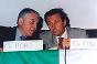 2001 - con Fini alla presentazione della candidatura per le elezioni politiche