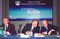 2002 - Roma, partecipazione al meeting di Alleanza Nazionale sul sistema Italia