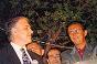 1996 - Avola, intervento dell'on. Bono, sotto lo sguardo compiaciuto del presidente Fini