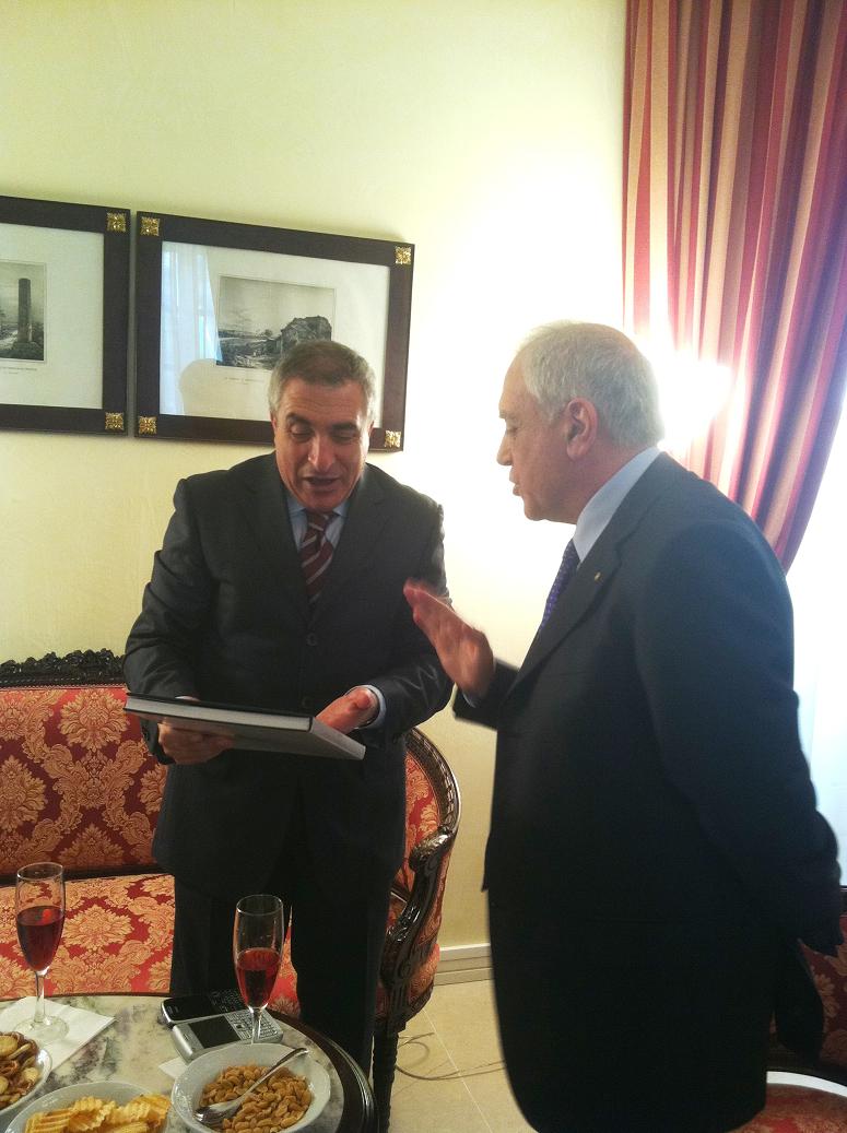 Il nuovo questore e il presidente