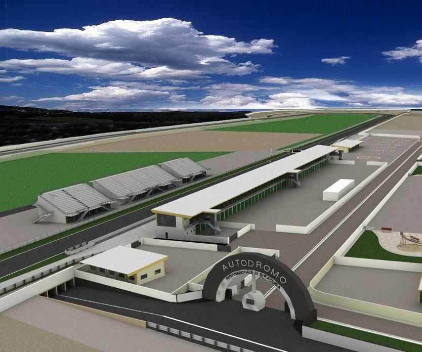 La simulazione grafica del circuito di Siracusa